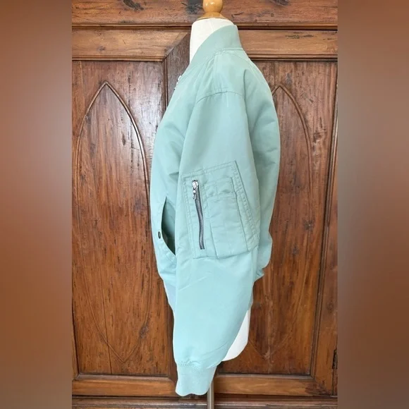 Rag & Bone Manstone Bomber Jacket sage green